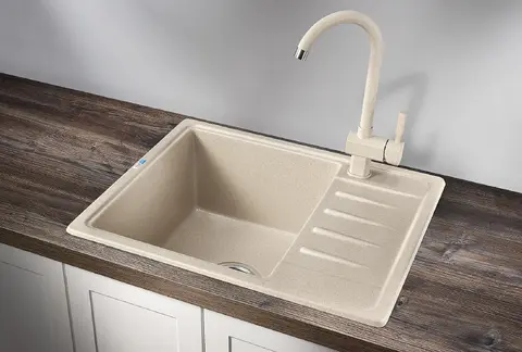 Кухонная мойка Granula Standart ST-5803 (580*500) Бежевый