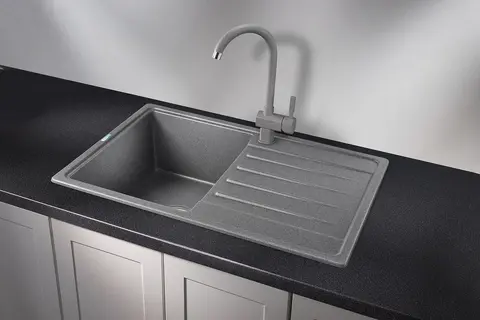 Кухонная мойка Granula Standart ST-7602 (760*500) Графит