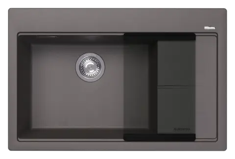 Кухонная мойка Florentina Россана 780 (780*510) Серый шелк