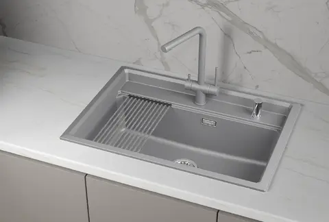 Кухонная мойка Granula KS-7301i (730*510) Алюминиум