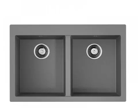 Кухонная мойка Omoikiri Bosen 80-2-GR (4993569) Leningrad Grey