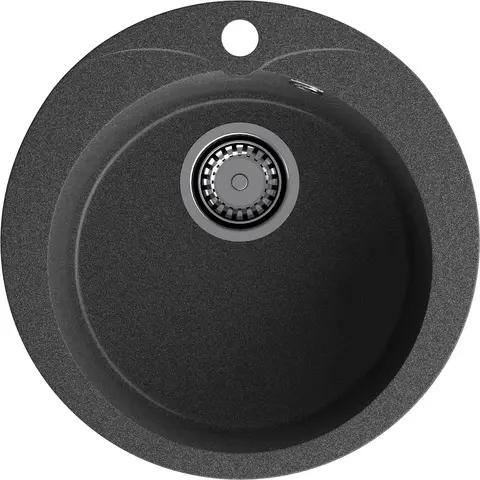 Кухонная мойка Granfest Rondo 480 (D475) Графит